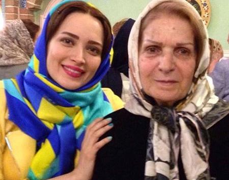 عکس پدر و مادر بیتا توکلی