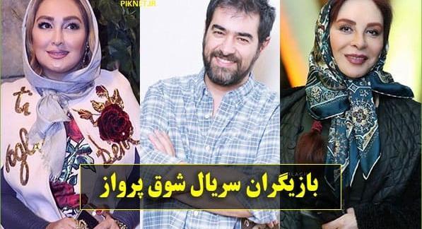 عکس الهام حمیدی در سریال شوق پرواز