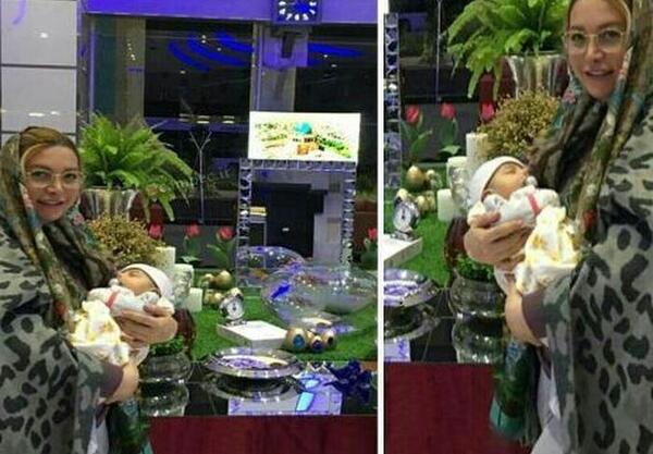 عکس جدید یارا دختر فریبا نادری
