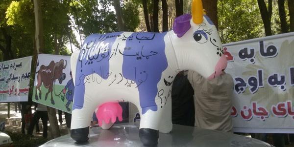 عکس گاو سر بریده