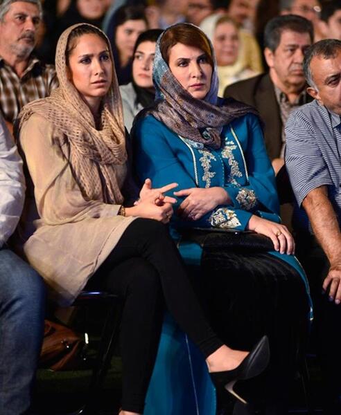عکس فاطمه گودرزی و فرزندش