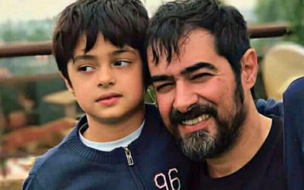 عکس پژمان جمشیدی و پسرش