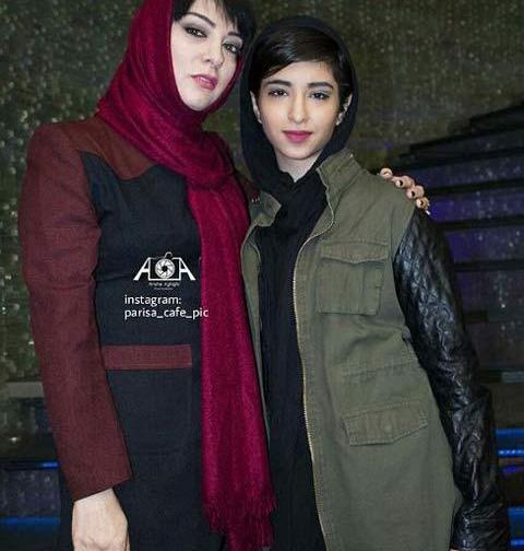 عکس حمیرا ریاضی قبل از عمل بینی