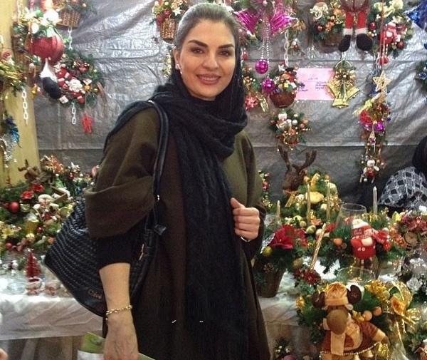 عکس های تصادف الیزابت امینی