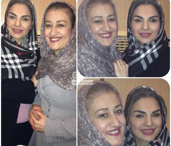 عکس های تصادف الیزابت امینی