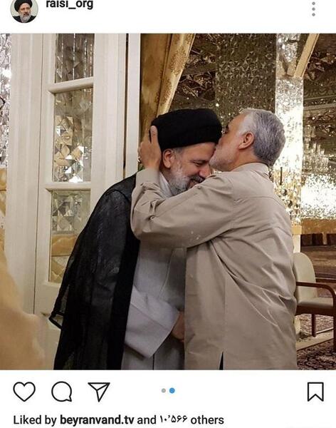 عکس رئیسی سلیمانی
