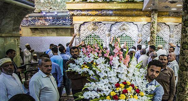 عکسهای تعویض ضریح امام حسین