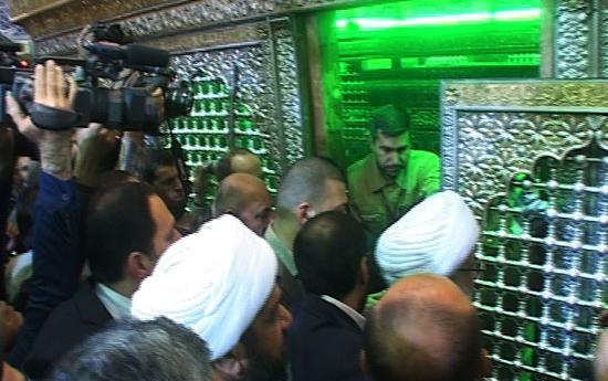 عکسهای تعویض ضریح امام حسین