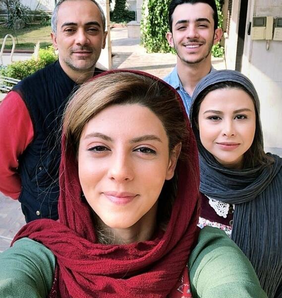 عکس زن پژمان جمشیدی در سریال دیوار به دیوار