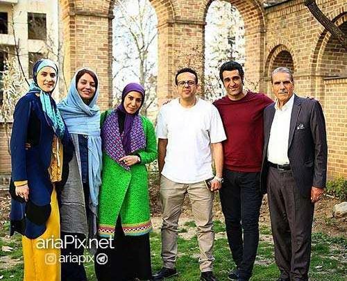 عکس زن پژمان جمشیدی در سریال دیوار به دیوار