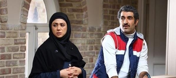 عکس زن پژمان جمشیدی در سریال دیوار به دیوار