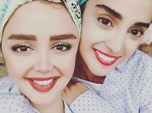 عکس الهه حصاری با بهرنگ علوی