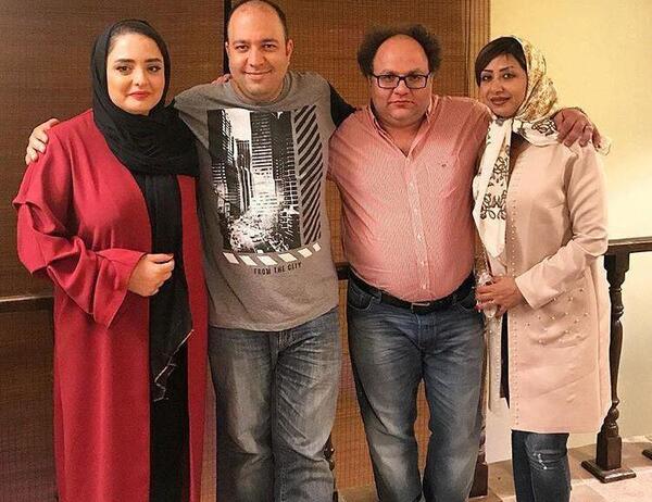 عکس های جدید علی اوجی و نرگس محمدی
