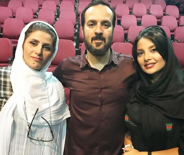 عکس جدید احمد مهرانفر با همسرش