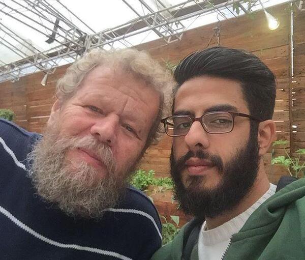 عکس پسر خسرو شکیبایی بازیگر