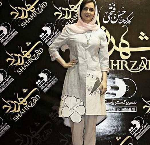 عکس ترانه علیدوستی در جشن شهرزاد