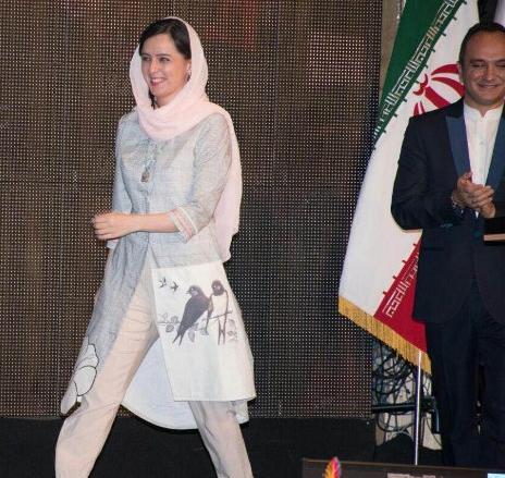 عکس ترانه علیدوستی در جشن شهرزاد