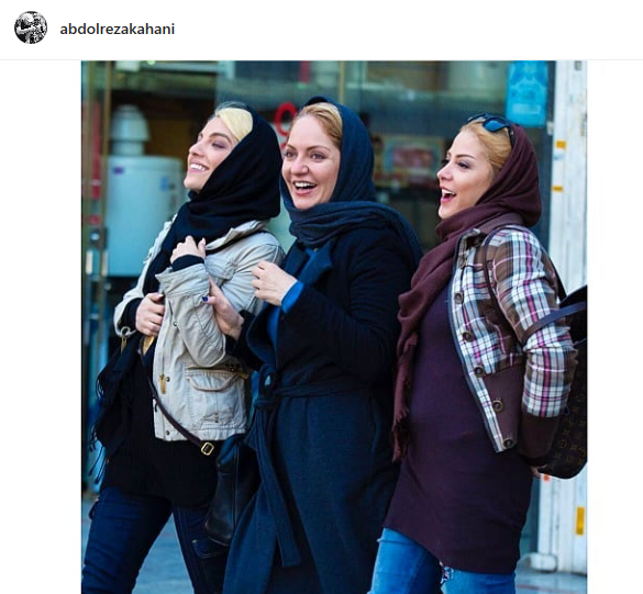 عکس طناز طباطبایی و مهناز افشار
