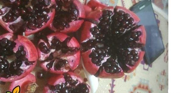عکس انار دانه سیاه