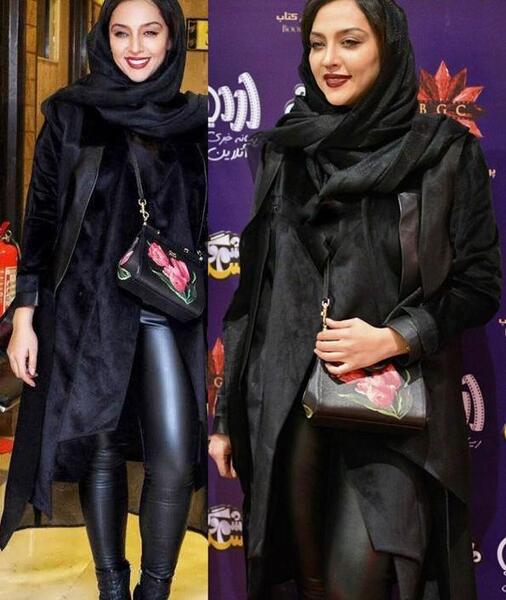 عکس دختر خوشتیپ ایرانی با کت و ساپورت