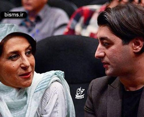 عکس فاطمه معتمدآریا و فرزندش