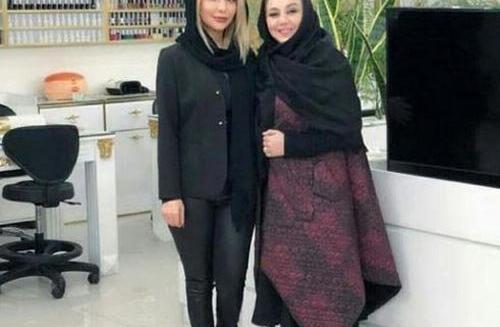 عکس بهنوش بختیاری با چکمه