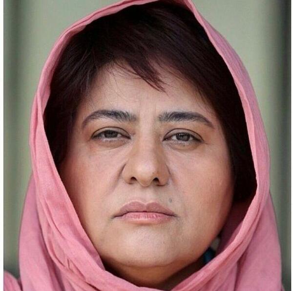 عکس لو رفته از رابعه اسکویی