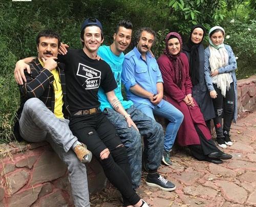 عکس بهرام افشاری و برادرش