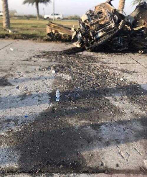 عکسهای حاج قاسم سلیمانی پس از شهادت