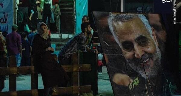 عکسهای حاج قاسم سلیمانی پس از شهادت