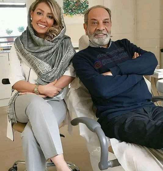 عکس داریوش ارجمند و همسر