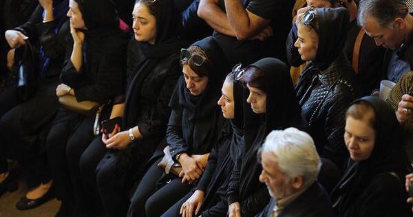 عکس تشییع جنازه سیامک انصاری