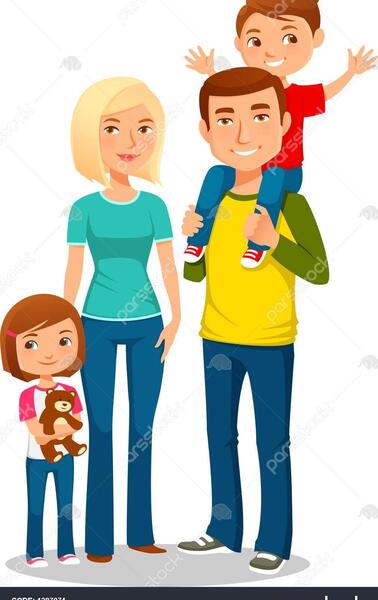 عکس مادر و فرزند کارتونی