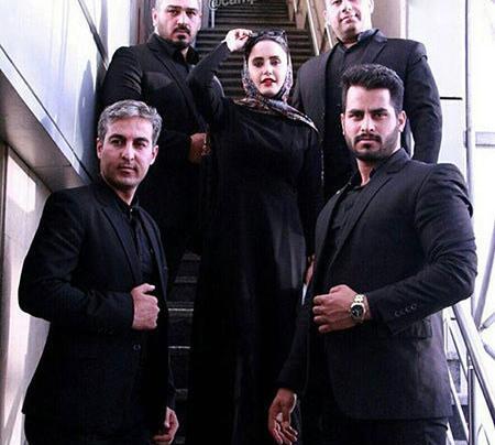 عکس الناز شاکردوست با کت و شلوار