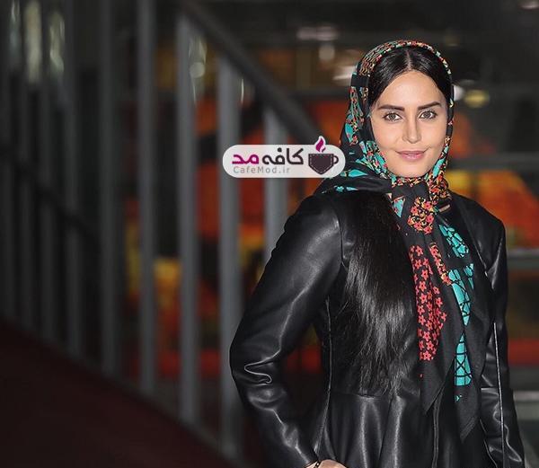 عکس الناز شاکردوست با کت و شلوار