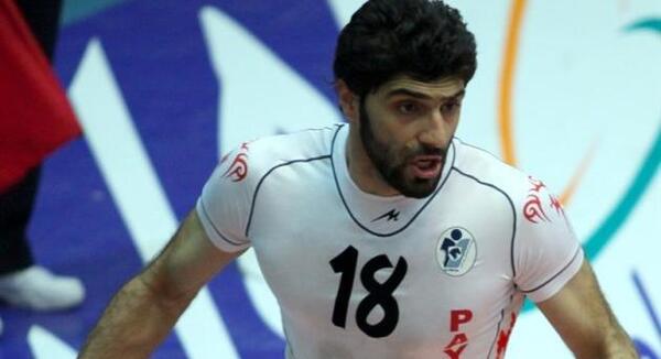 عکس رضا صفایی والیبالیست