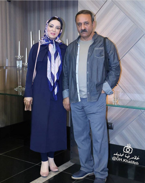 عکس حمیرا ریاضی در خارج