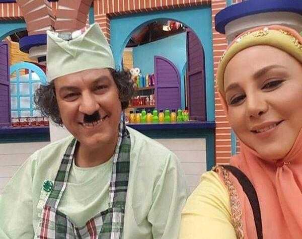 عکس بهنوش بختیاری در محله گل و بلبل