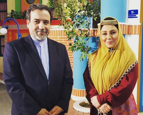 عکس بهنوش بختیاری در محله گل و بلبل