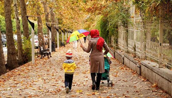 عکس پاییز شیراز