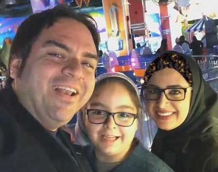عکس دختر شهرام قائدی