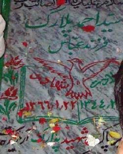 عکس سنگ قبر شهید پلارک