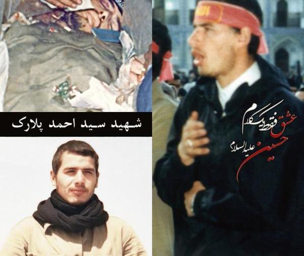 عکس سنگ قبر شهید پلارک