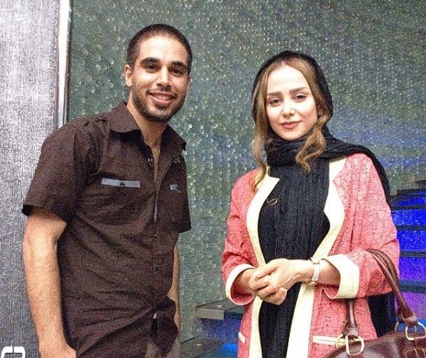 عکس الناز حبیبی شوهرش