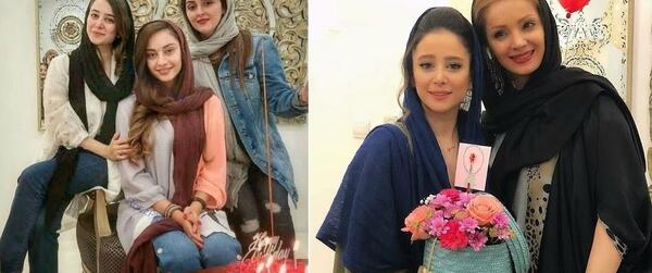 عکس الناز حبیبی و نازنین بیاتی