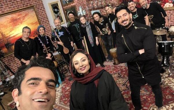 عکس فرزاد فرزین و خواهرش