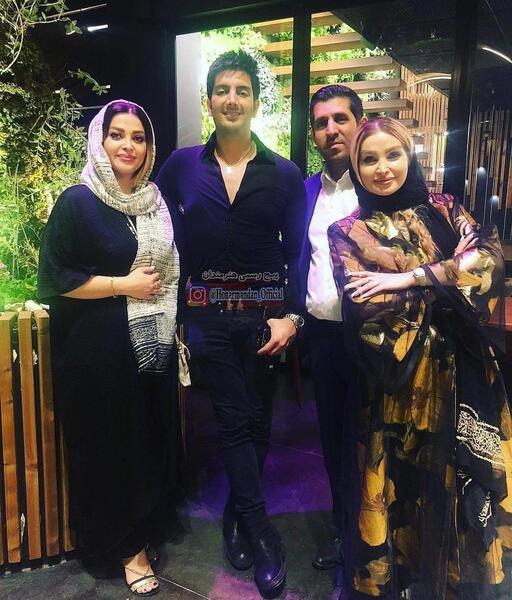 عکس فرزاد فرزین و خواهرش