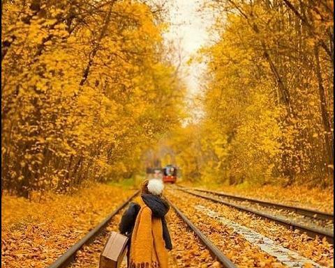 عکس پاییز تنهایی