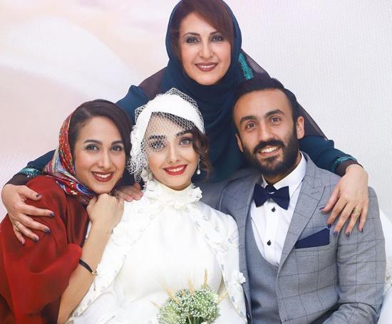 عکس فاطمه گودرزی و همسرش عبدالرضا گنجی