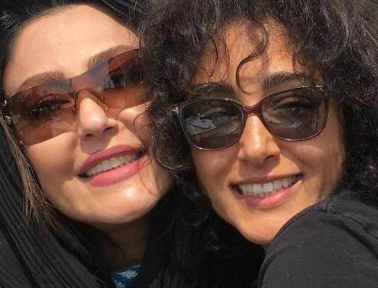 عکس های شقایق فراهانی با خواهرش